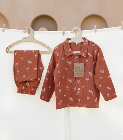 Organic Muslin Nightwear Set