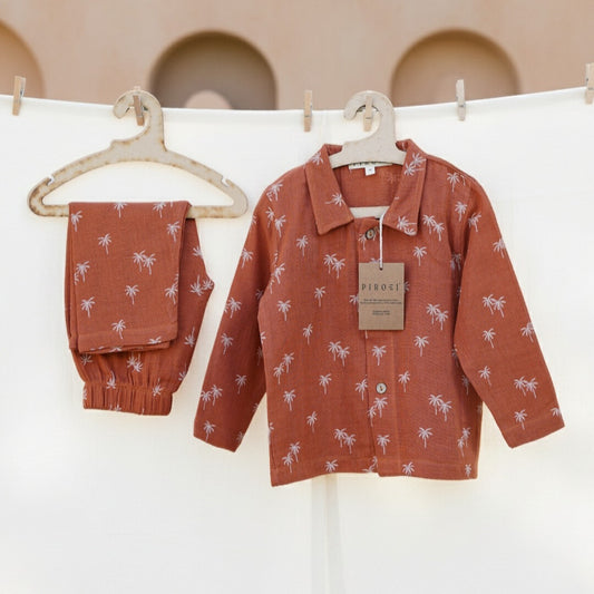 Organic Muslin Nightwear Set