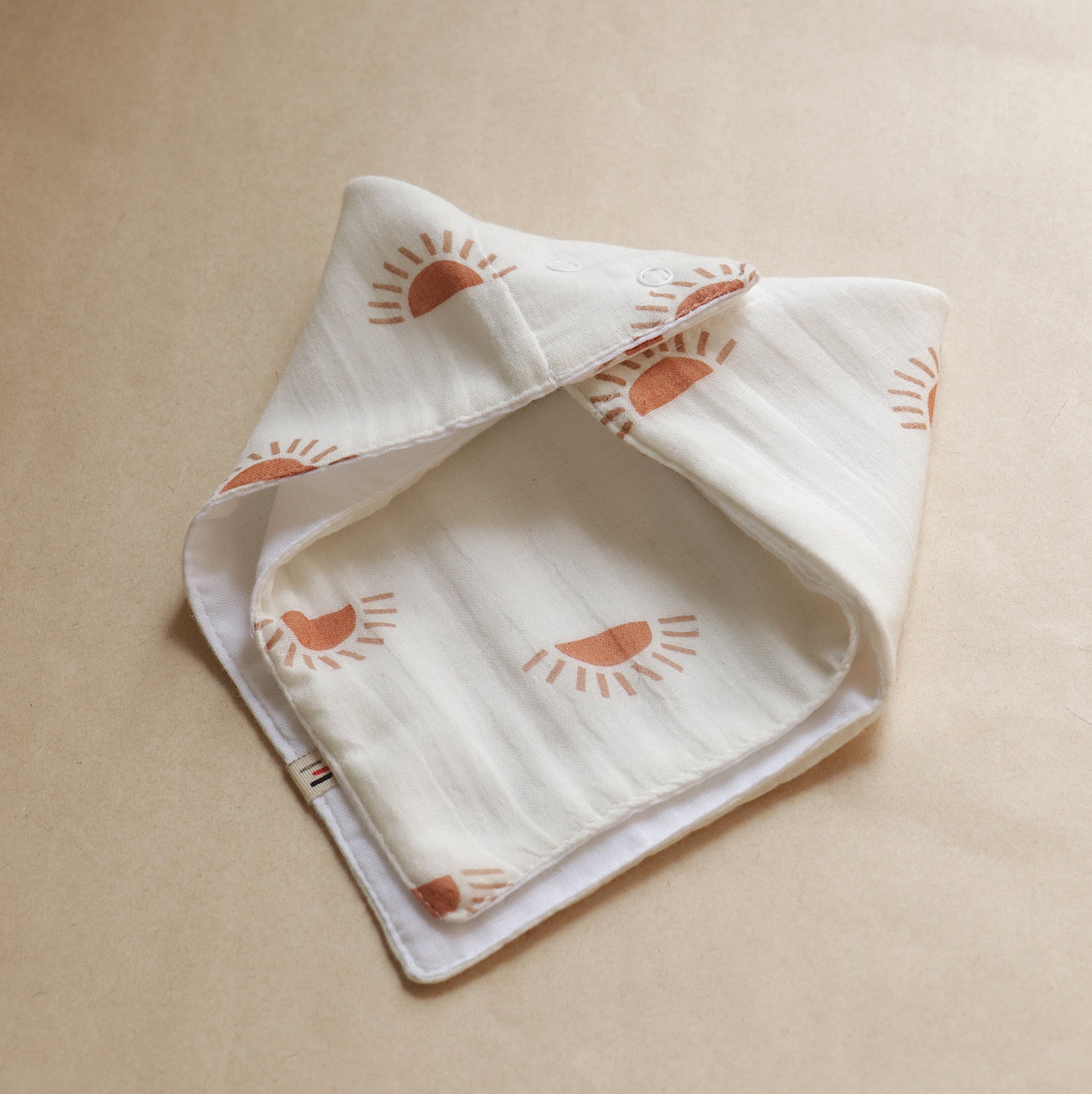 Organic Flip-Flop Drool Bibs