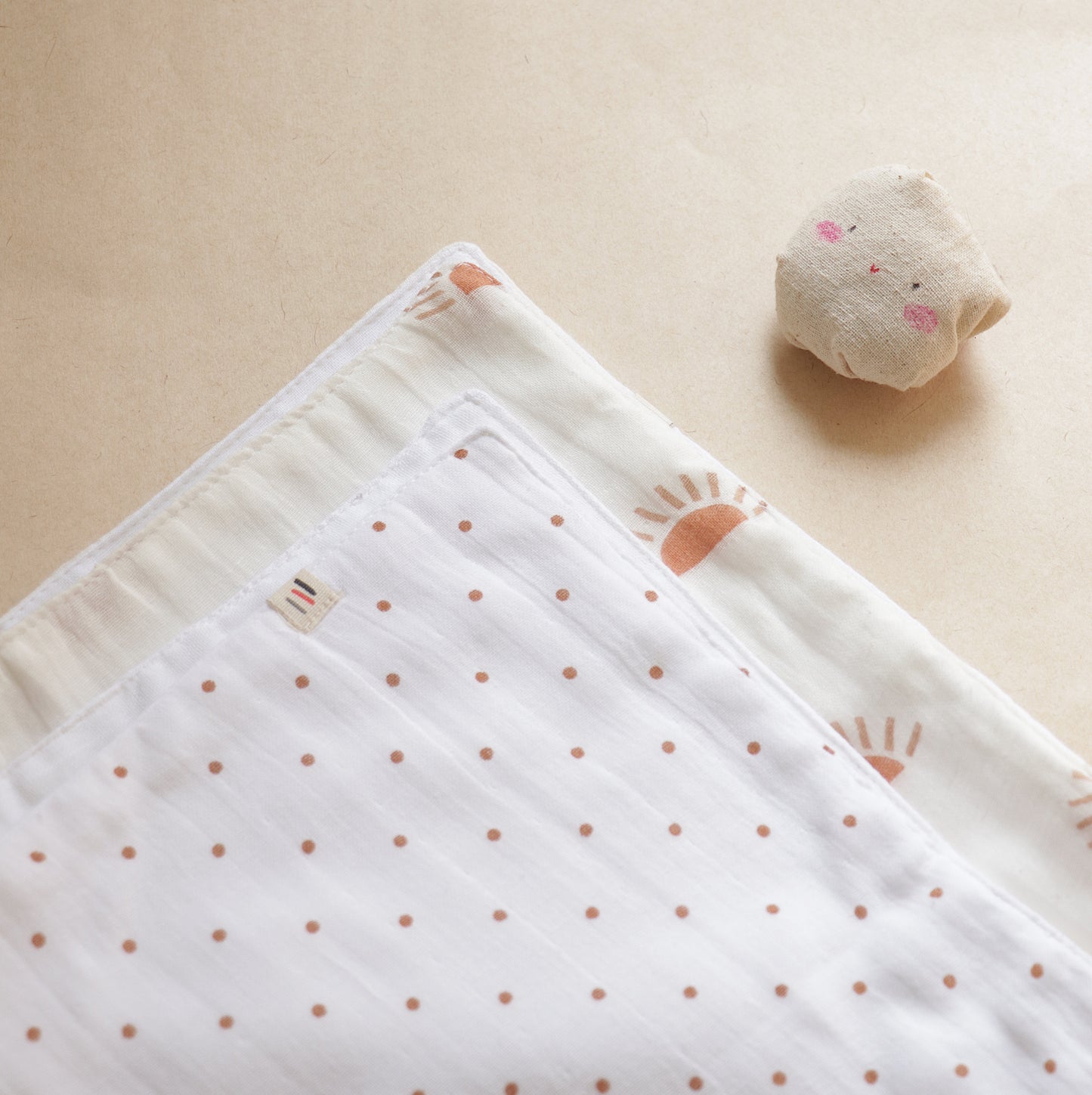 Organic Flip-Flop Drool Bibs