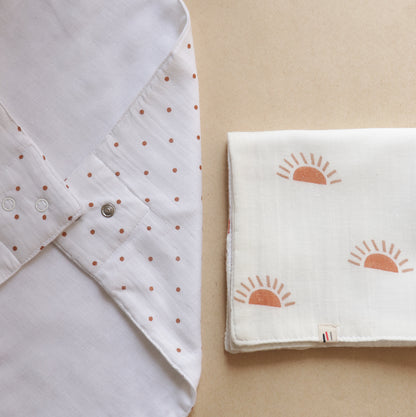 Organic Flip-Flop Drool Bibs