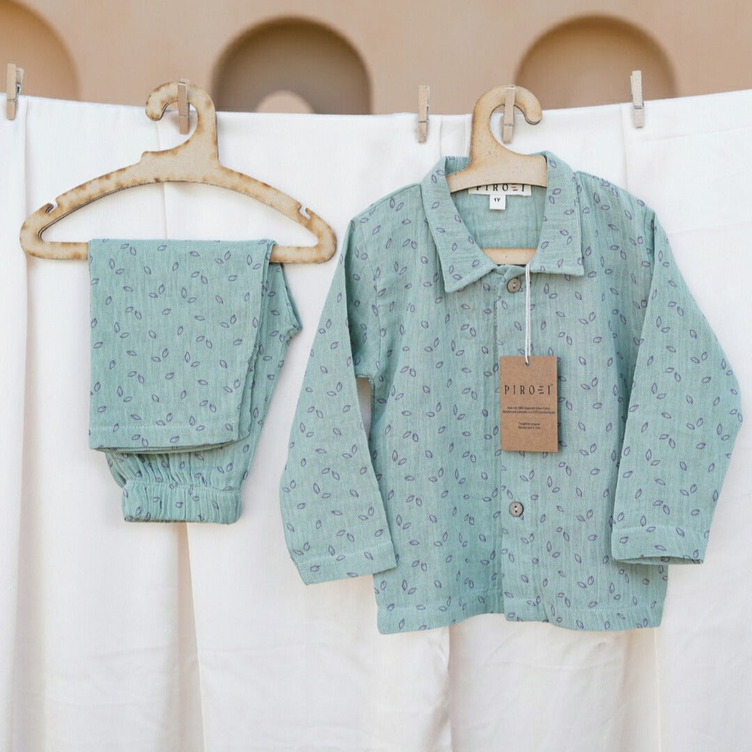 Organic Muslin Nightwear Set